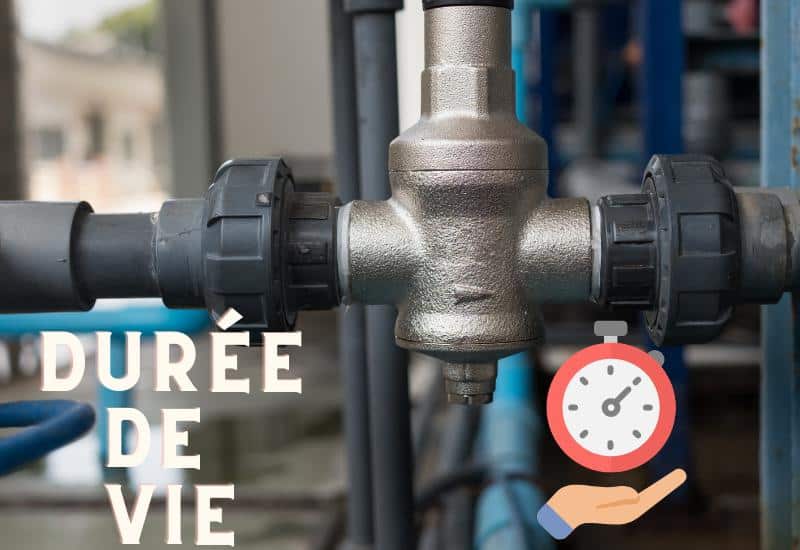 duree de vie reducteur de pression d'eau