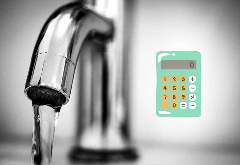 calcul du débit d'eau