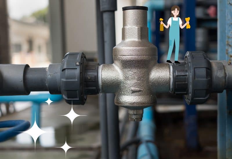 nettoyage réducteur de pression d'eau